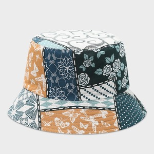 Chapeau seau de pêcheur Boho imprimé par sublimation Chapeau de soleil style Polynésie française pour l'extérieur, décontracté, fête, voyage, quotidien. - Product Image 3
