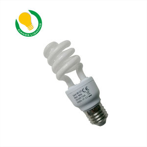 Nhà máy <span class=keywords><strong>T3</strong></span> xoắn ốc <span class=keywords><strong>CFL</strong></span> tiết kiệm năng lượng đèn E27 Cơ sở loại làm bằng thủy tinh - Product Image 1