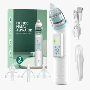 Baby Nasale Aspirator Elektrische Neus Reiniger Baby Cleaner Snuffelen Volwassen Mee Eter Remover Apparatuur Veilig Hygiënisch