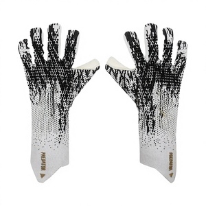 Gants de gardien de but de football professionnels en gros, protection des doigts en latex, forte adhérence, antidérapants, respirants, unisexes, pour jeunes et adultes - Product Image 2