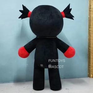 Funtoysぬいぐるみ歌姫ラッキーガール人形クリスマスインフレータブルマスコットファンシードレスハロウィンコスチューム大人用 - Product Image 5