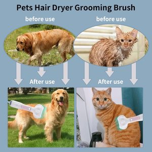 Factory Hot Selling Eco-Friendly Rechargeable <b>Pet</b> Grooming Tools High-Power Mute Cat Grooming Dryer <b>Brush</b> Hair Dryer Plastic - Product Image 2