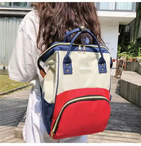 Mochila portátil impermeable para mamás, bolsa <span class=keywords><strong>de</strong></span> pañales para bebé, mochila <span class=keywords><strong>de</strong></span> viaje, al aire libre, barata - Product Image 3