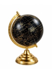 Globo Terráqueo Retro Moderno, Mapa del Mundo Educativo, Globo Decorativo para Escritorio Infantil, Decoración de Oficina, Globo Decorativo de Mesa - Product Image 3