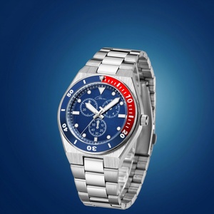 Relojes de Pulsera de Cuarzo para Hombre, las Mejores Marcas, Nuevo Estilo, Diámetro de Esfera de 40 mm, Acero Inoxidable, Manecillas Personalizables de 16 mm - Product Image 1