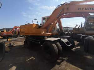 A Used Second-hand Excavator <b>Earth</b>-<b>moving</b> <b>Machinery</b> HYUNDAI 130W of Sale - Product Image 3