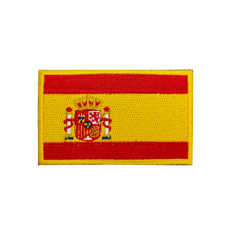 Jaune/Bordure jaune brodée