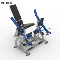 Machine à soulever les mollets assis à charge libre, équipement commercial pour l'entraînement des mollets et des soleus