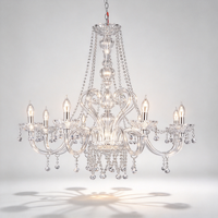 Lustre de mariage luxueux en acrylique RHD, éclairage décoratif écologique pour salle, accessoires de mariage