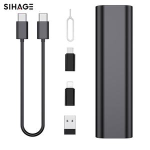 高品质 PD 60W 3A 快速充电数据线旅行 OTG 适配器套件 USB-C 数据线收纳套装多连接器拔出针 - Product Image 1