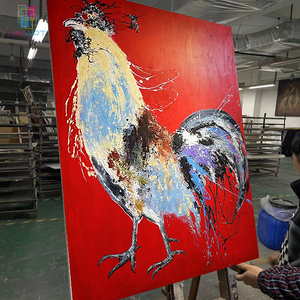UNIART <span class=keywords><strong>Coq</strong></span> créatif Portrait <span class=keywords><strong>peinture</strong></span> <span class=keywords><strong>à</strong></span> <span class=keywords><strong>l</strong></span>'<span class=keywords><strong>huile</strong></span> pur <span class=keywords><strong>à</strong></span> la main fauvisme œuvre personnalisée peinte acrylique <span class=keywords><strong>peinture</strong></span> <span class=keywords><strong>à</strong></span> <span class=keywords><strong>l</strong></span>'<span class=keywords><strong>huile</strong></span> décoration murale - Product Image 2