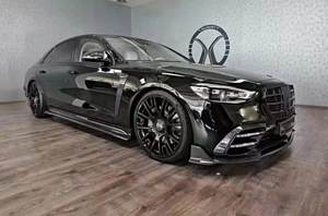 Nuevo Kit de Carrocería para <span class=keywords><strong>Mercedes</strong></span> W223 <span class=keywords><strong>S450L</strong></span> S500 S580, Estilo MSY Mejorado, Fibra de Carbono, Difusor Delantero, Faldones Laterales, Clips para Enganche de Remolque - Product Image 2