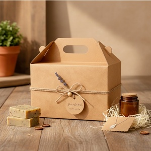 Custom Eco Friendly Recycled Materials Biodegradable Kraft Corrugated Rigid Cardboard <b>Box</b> Coffee Nuts Packaging Premium Paper - Product Image 3