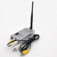 FPV 1.2G1.5W émetteur audio et vidéo sans fil transmission d'image émetteur récepteur surveillance de sécurité émetteur-récepteur vidéo