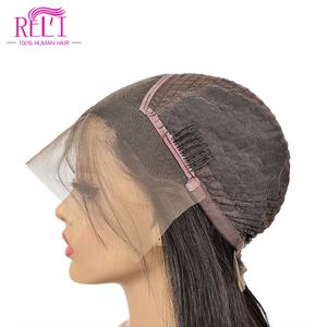 Perruque Lace Front 13*4 Américaine et Européenne, Ensemble Complet, Cheveux Longs et Lisses Couleur Naturelle, 10-36 pouces, 150-180%, Peut Être Permanente et Teinte - Product Image 4