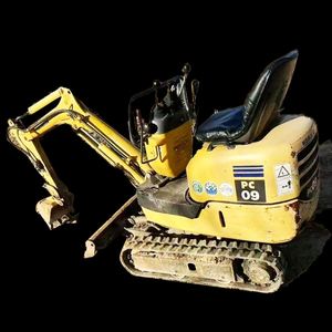 Mini-excavatrices japonaises d'origine KOMATSU PC01/PC10/PC15/PC35, la plus petite excavatrice avec moteur et boîte de vitesses - Product Image 1