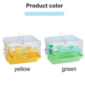 Toptan sevimli kedi kafası ev seyahat taşınabilir Hamster çift katmanlı kafes su ısıtıcısı ile - Product Image 3