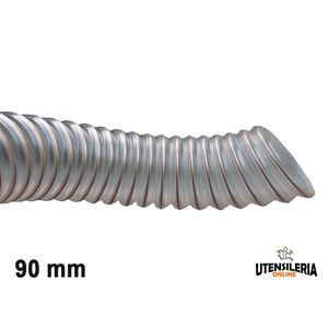 Manguera AIR/PU para succión de polvo, virutas y material abrasivo, 90mm (20m) - Product Image 1