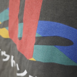 200Gsm coton pierre lavé t-shirt double face porter t-shirt personnalisé t-shirt à l'envers t-shirts - Product Image 5