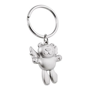 Portachiavi Morbido in Raso a Forma di Orsacchiotto Luminoso - Product Image 1