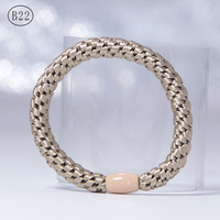 Élastiques à cheveux épais avec cordon de serrage, élastiques tressés, chouchous pour tresses, attaches-queue de cheval en corde pour fille, vente en gros