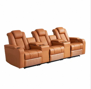 Canapé Multifonctionnel en Cuir Véritable VIP pour Maison Intelligente Moderne, Idéal pour la Visionnage Privé de Films et de Chaînes TV, Luxe Affaires BNF3017 #   Maison Intelligente - Product Image 5