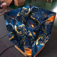 GPXP Schermo LED a Cubo Modulare Personalizzato Multiforme, Display LED Creativo per Centri Commerciali, Esposizioni di Bellezza e Palcoscenici