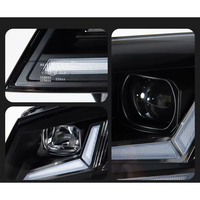 Kit de phares LED pour VW Touareg 7P 2016-2018, clignotants dynamiques séquentiels, feux de jour LED complets, mise à niveau des phares avant