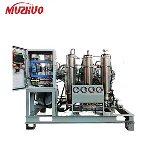 NUZHUO Totally Oil Free Oxygen Nitrogen Booster 200 Bar With Filling Cylinder Hot Selling In Factory