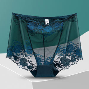 ZhenShangMei, ropa interior para mujer, bragas <span class=keywords><strong>de</strong></span> Bikini descaradas <span class=keywords><strong>de</strong></span> algodón para mujer, bragas Hipster elásticas <span class=keywords><strong>de</strong></span> <span class=keywords><strong>encaje</strong></span> para mujer - Product Image 1