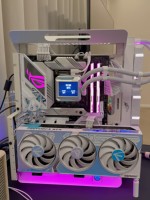 Boîtier ouvert 240/360 pour refroidissement par eau et air, installation verticale ATX/MATX, carte graphique, hôte informatique, petit boîtier