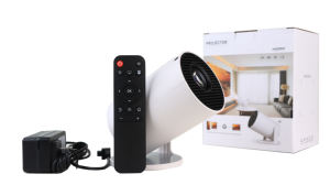 Mini Proyector Portátil Inteligente en Oferta, 170 ANSI Lúmenes, 720P, Proyector Android con WiFi y BT5.0 para Cine en Casa - Product Image 3