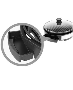 Detachable <b>Handle</b> Reversible Square Double-Sided Steak Baking <b>Pan</b> Aluminum Sandwich Bread Toast Mold Oven Safe 6505 - Product Image 4