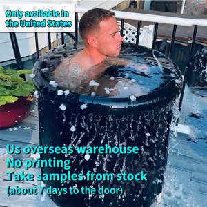 Bain de glace gonflable portable sur mesure 80*75 cm pour adultes, autoportant, pliable, pour récupération, utilisation en extérieur/intérieur, piscine de plongée - Product Image 6