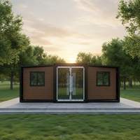 Maison Conteneur Préfabriquée : Conception Modulaire/Extensible, Tailles 20ft/40ft, Vente Chaude, Type Luxe et Économique pour Bureau/Camp