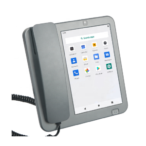 Teléfono de Escritorio Inteligente con Pantalla Táctil de 8 Pulgadas, Compatible con 4G, WiFi, Bluetooth, Hotspot, FM, Llamadas Inalámbricas, Android 10, IA Visual, LTE, Video HD - Product Image 1