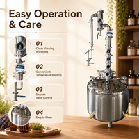 Service OEM/ODM : Colonne de distillation continue haute performance pour éthanol de qualité alimentaire, chaudière de distillation, équipement de distillation