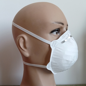 أقنعة واقية صناعية للاستخدام مرة واحدة EN149 FFP2، أجهزة تنفس 6232 بنمط مسطح، للحماية من تلوث الكربون وسلامة التنفس في مكان العمل - Product Image 6