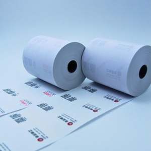 Rollo de Papel Térmico Económico de 80x80mm y 57x40mm para Recibos de Caja Registradora - Product Image 3