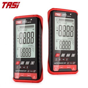 Multimètre numérique intelligent TASI TA804A, design fin et portable, écran LCD couleur 6000 points, mesure AC/DC 600V, usage industriel et domestique - Product Image 1