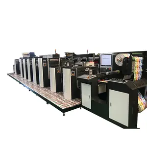 560mm roll to roll cardboard cigarette packaging IML Offset Printing Machine