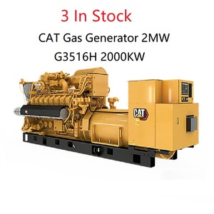 Nhà máy điện cũ 2MW CAT G3516H 2000KW, máy phát điện chạy khí tự nhiên Caterpillar - Product Image 2