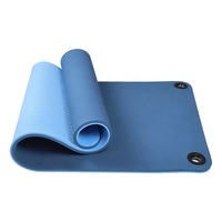 Tapis de yoga pliable antidérapant en TPE de qualité supérieure avec trous de suspension, logo personnalisé disponible pour la pratique du Pilates, du fitness et du yoga
