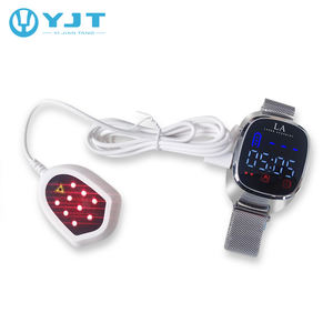 YJT Jam Tangan Terapi Laser 12 Dioda, Jam Tangan Hiperviskositas/Hiperlipitis/Monitor Denyut Jantung Hipertensi, Jam Tangan Terapi Diabetes - Product Image 1