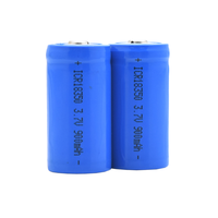 GEB Prix d'usine Batterie Lihium 3.7v 900mah 18350 Rechargeable Lithium Ion 18350 Lampes de poche Torches Batterie