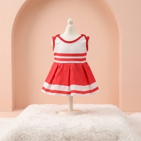 Robe de gymnastique rouge passionnée MSYO pour poupée, vêtements adaptés aux poupées de 18 pouces, mini-modèle de jouet pour filles