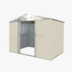 EG0704-H160-2S Prefab Steel Structure Waterproof Garden Storage Shed Popular Outdoor Garden Shed Steel Warehouse Garden Tool Hou