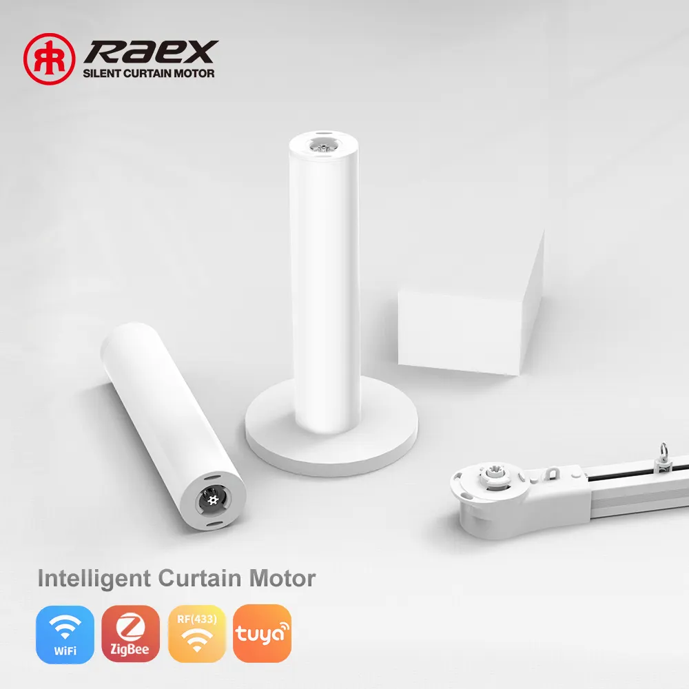 Gleichstrom motorisiert im Fenster für Raex Standard-oder drahtlose Fernbedienung Gardinen stangen, Schienen und Zubehör Metall 0,11 m/s