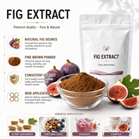 Poudre d'extrait de figue LongBio 10:1 Ficus Carica, extrait botanique naturel brun de qualité alimentaire, en vrac, fabricant et fournisseur OEM ODM