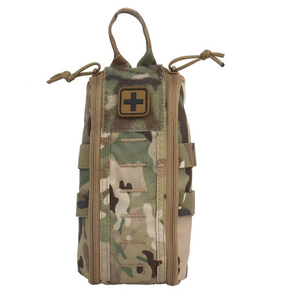 DFA09 Pochette de premiers secours miniature camouflage personnalisée, sacs à fixation MOLLE, en stock, personnalisable. Pochettes de cosplay d'extérieur - Product Image 6